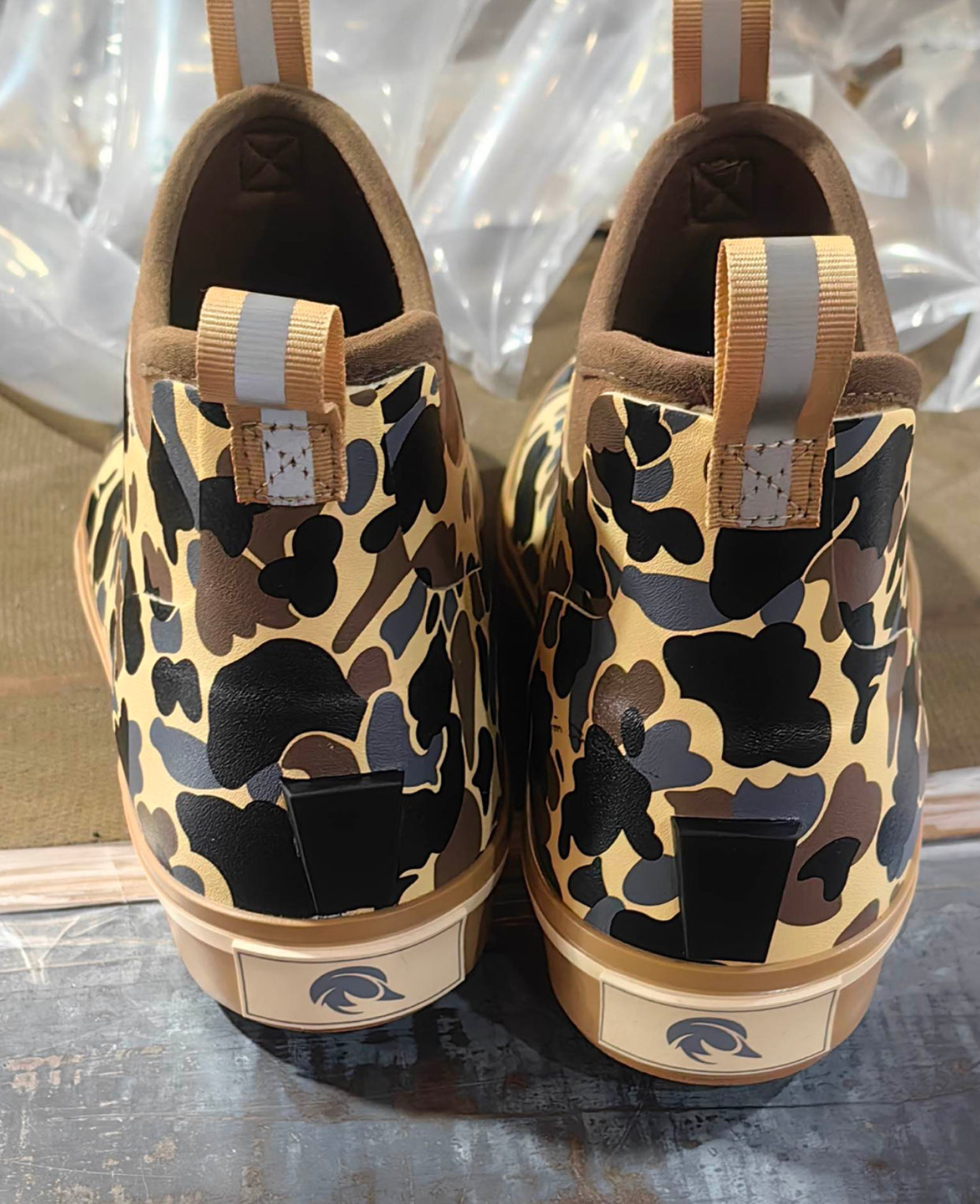 Old School Camo Deck Boots AiX Waterfowl