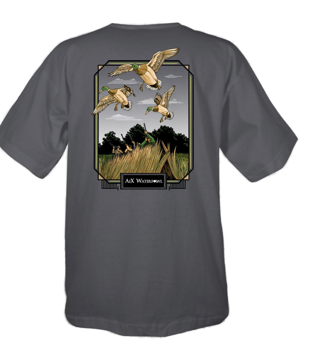 AIX SHOOTING DUCKS TSHIRT